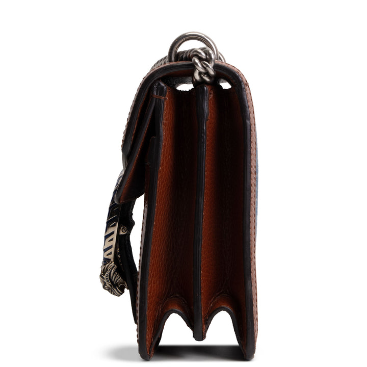 GUCCI GG Demin Small Dionysus Shoulder Bag - Blue
