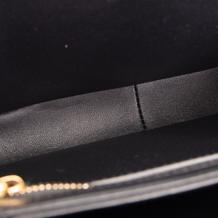 CELINE Classique Triomphe Shoulder Bag - Black