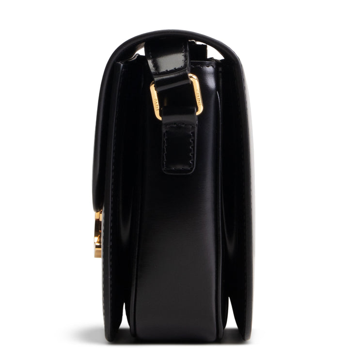 CELINE Classique Triomphe Shoulder Bag - Black