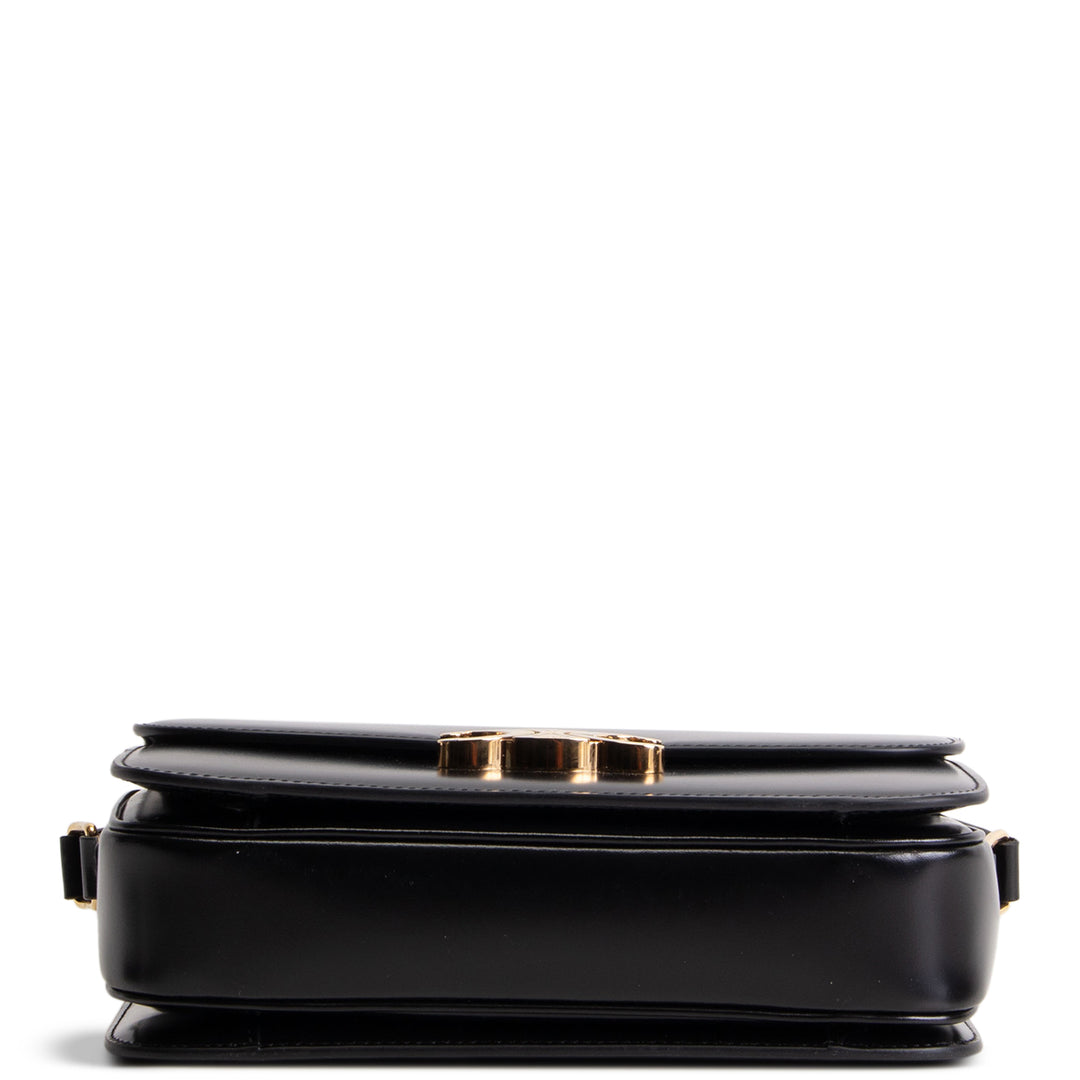 CELINE Classique Triomphe Shoulder Bag - Black