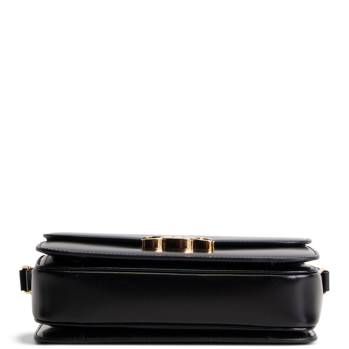 CELINE Classique Triomphe Shoulder Bag - Black