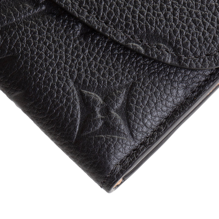LOUIS VUITTON Empreinte Emilie Wallet - Black