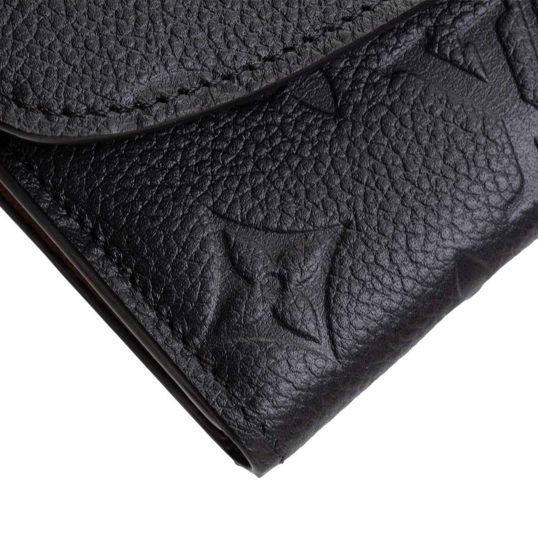 LOUIS VUITTON Empreinte Emilie Wallet - Black