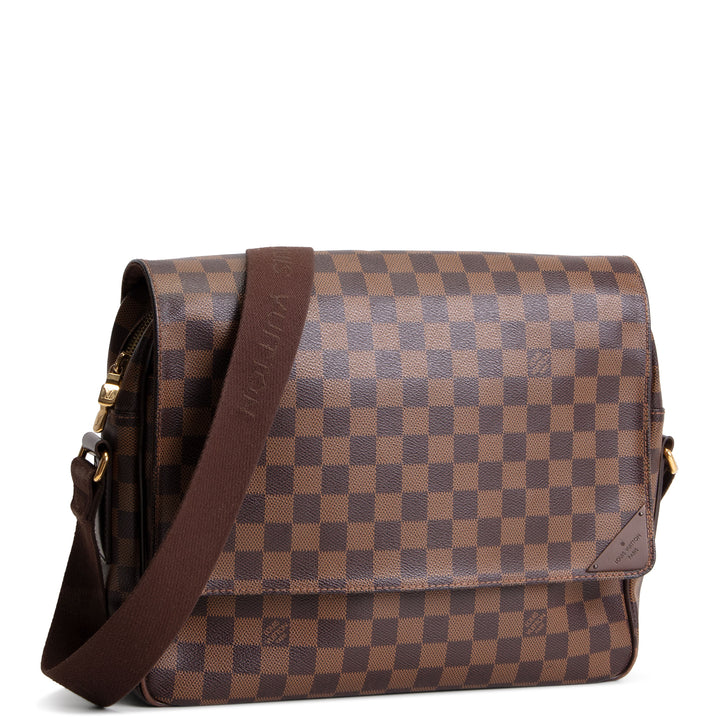LOUIS VUITTON Shelton Messenger Damier Ebene MM