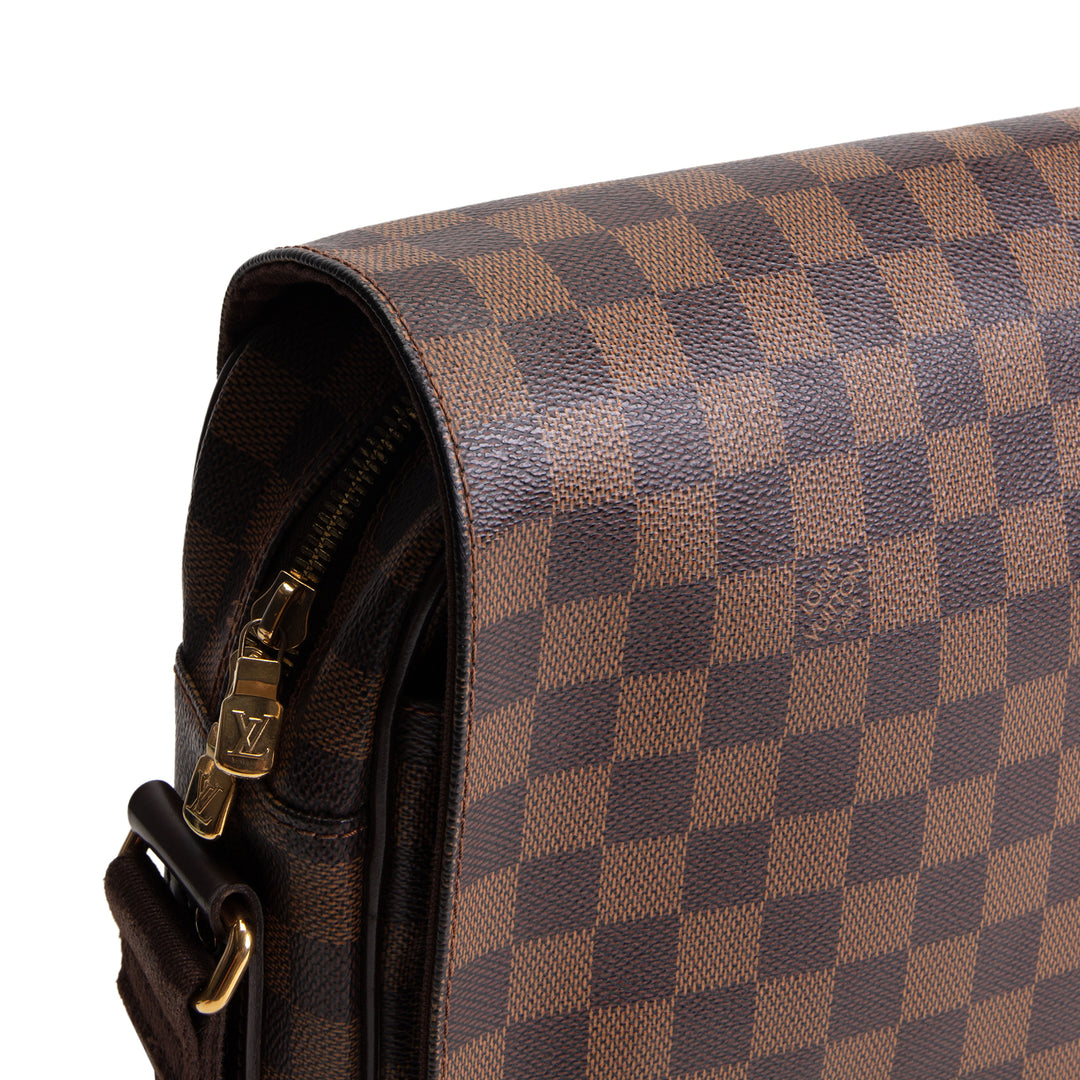 LOUIS VUITTON Shelton Messenger Damier Ebene MM