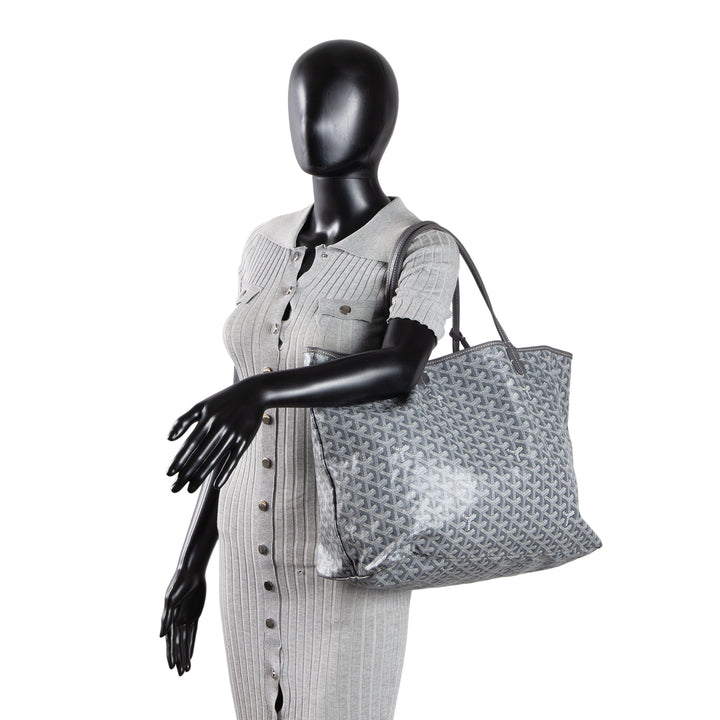 GOYARD Goyardine St. Louis w/ Pouch - Grey