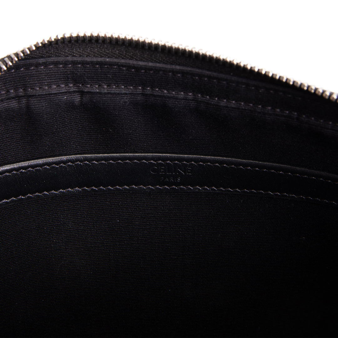 CELINE Triomphe Messenger - Black