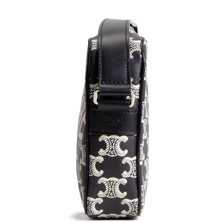 CELINE Triomphe Messenger - Black