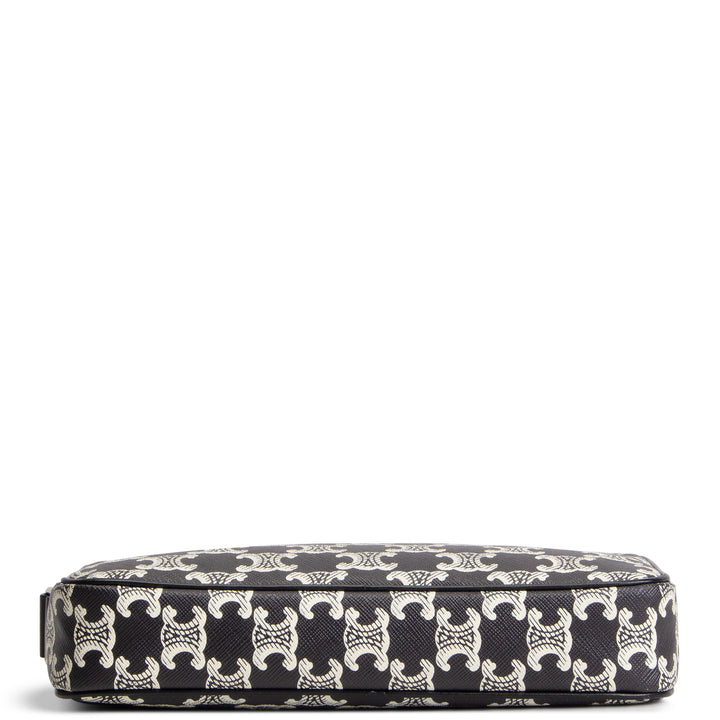 CELINE Triomphe Messenger - Black