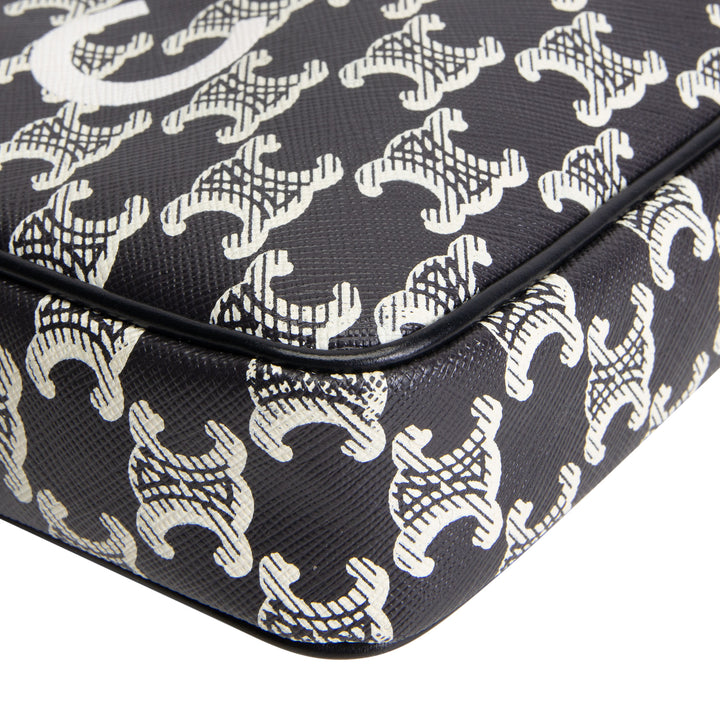 CELINE Triomphe Messenger - Black