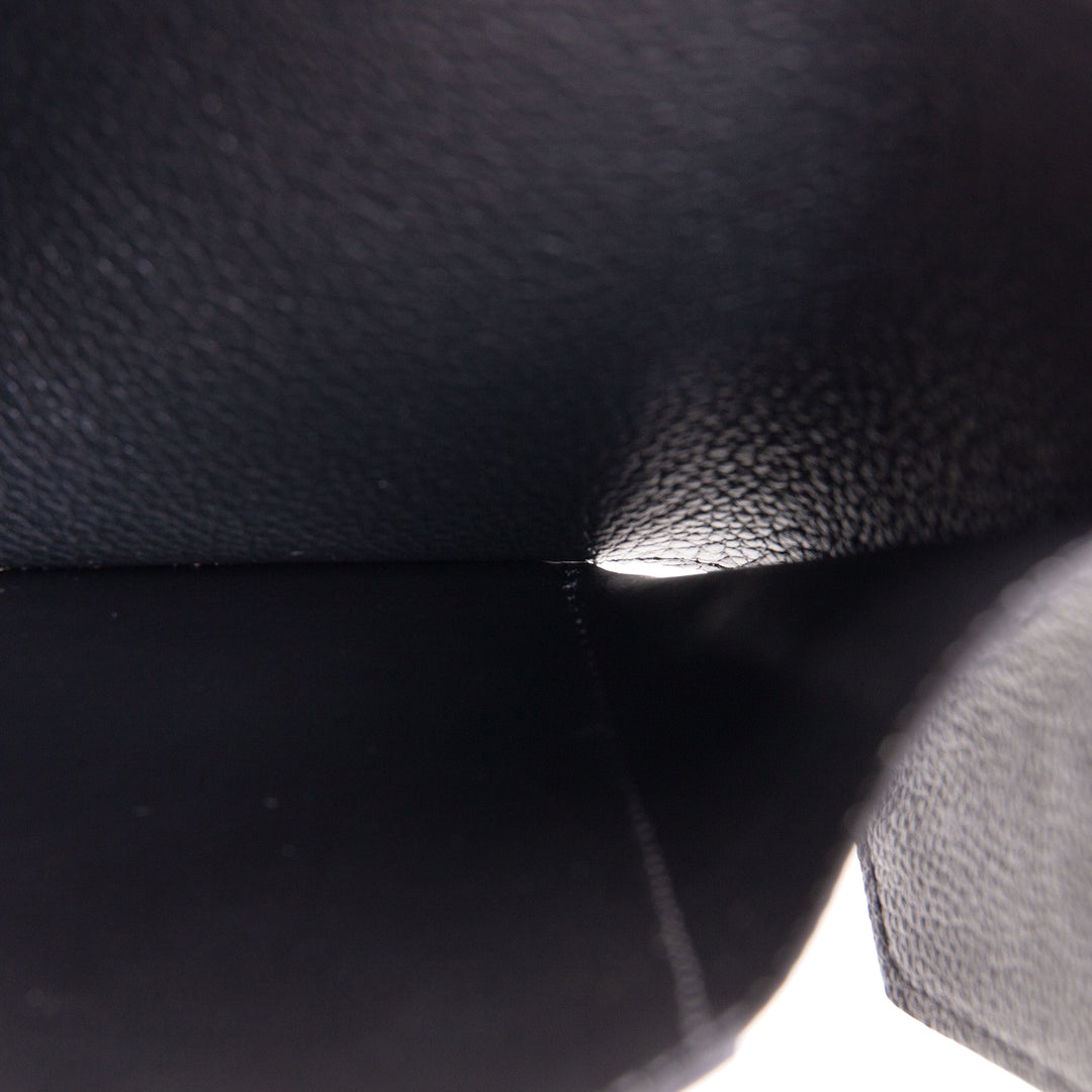 LOUIS VUITTON Bicolor Empreinte Victorine Wallet - Black / Beige