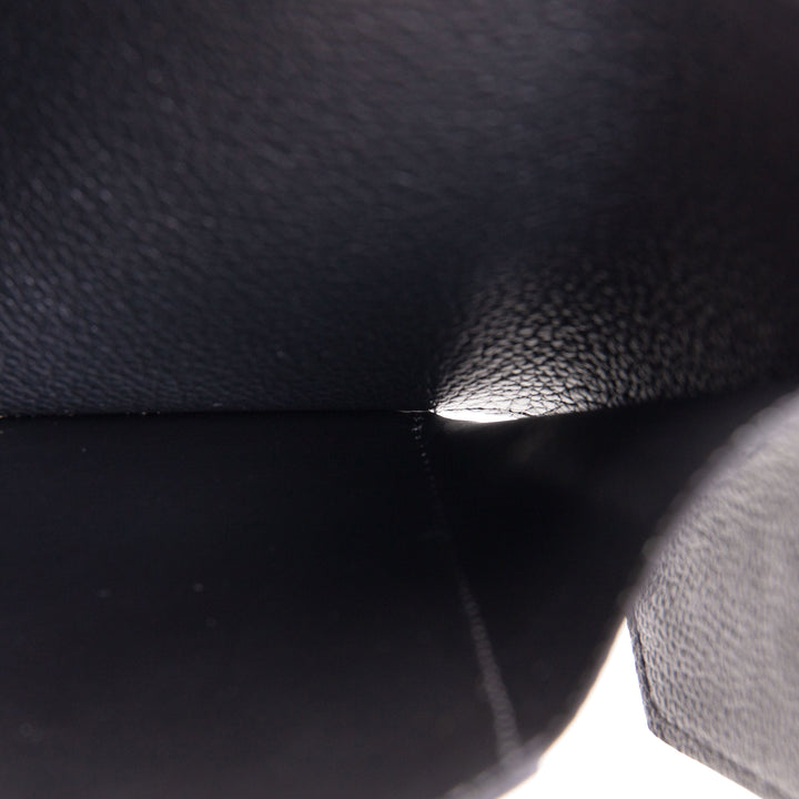 LOUIS VUITTON Bicolor Empreinte Victorine Wallet - Black / Beige