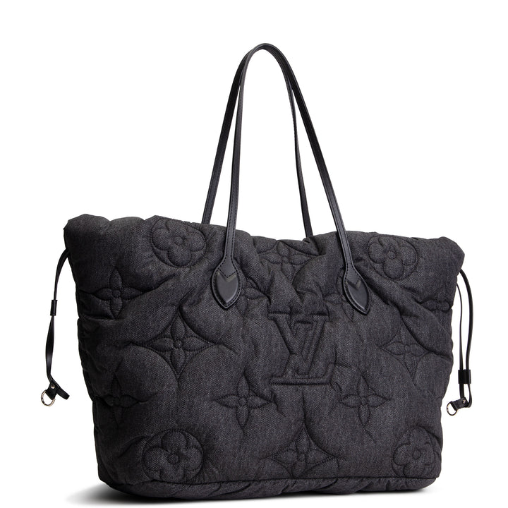 LOUIS VUITTON Inside Out Neverfull MM - Black Jeans