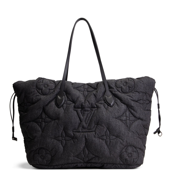 LOUIS VUITTON Inside Out Neverfull MM - Black Jeans