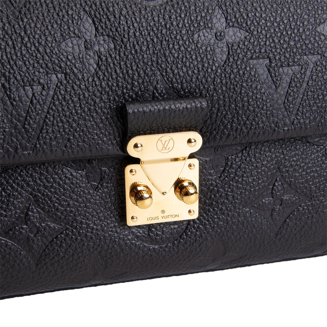 LOUIS VUITTON Madeleine Nano Empreinte - Black