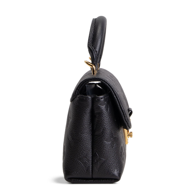LOUIS VUITTON Madeleine Nano Empreinte - Black