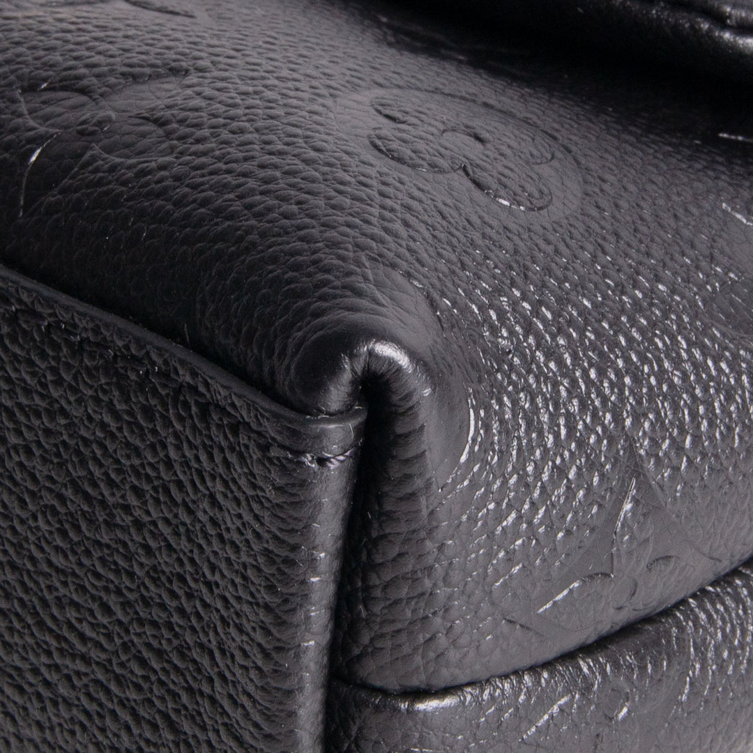 LOUIS VUITTON Madeleine Nano Empreinte - Black