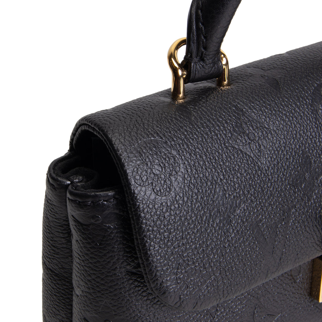 LOUIS VUITTON Madeleine Nano Empreinte - Black