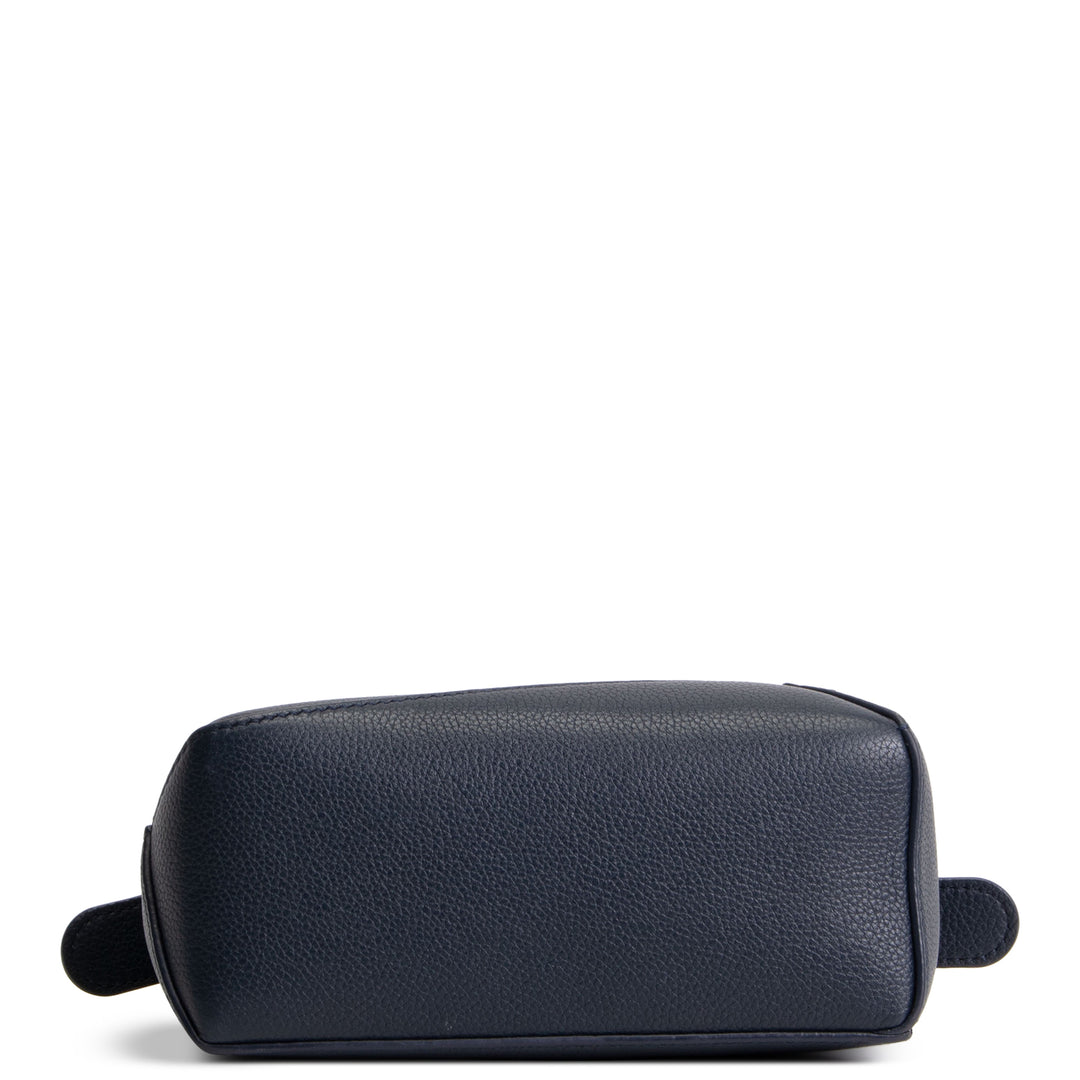 LOEWE Mini Puzzle w/ Leather Strap - Navy