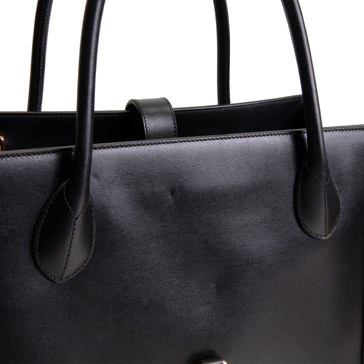 GUCCI Large Jackie 1961 Tote w/ Strap - Black