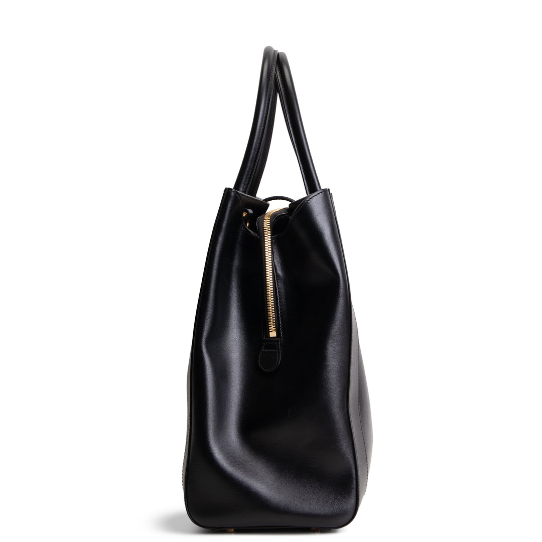 GUCCI Large Jackie 1961 Tote w/ Strap - Black
