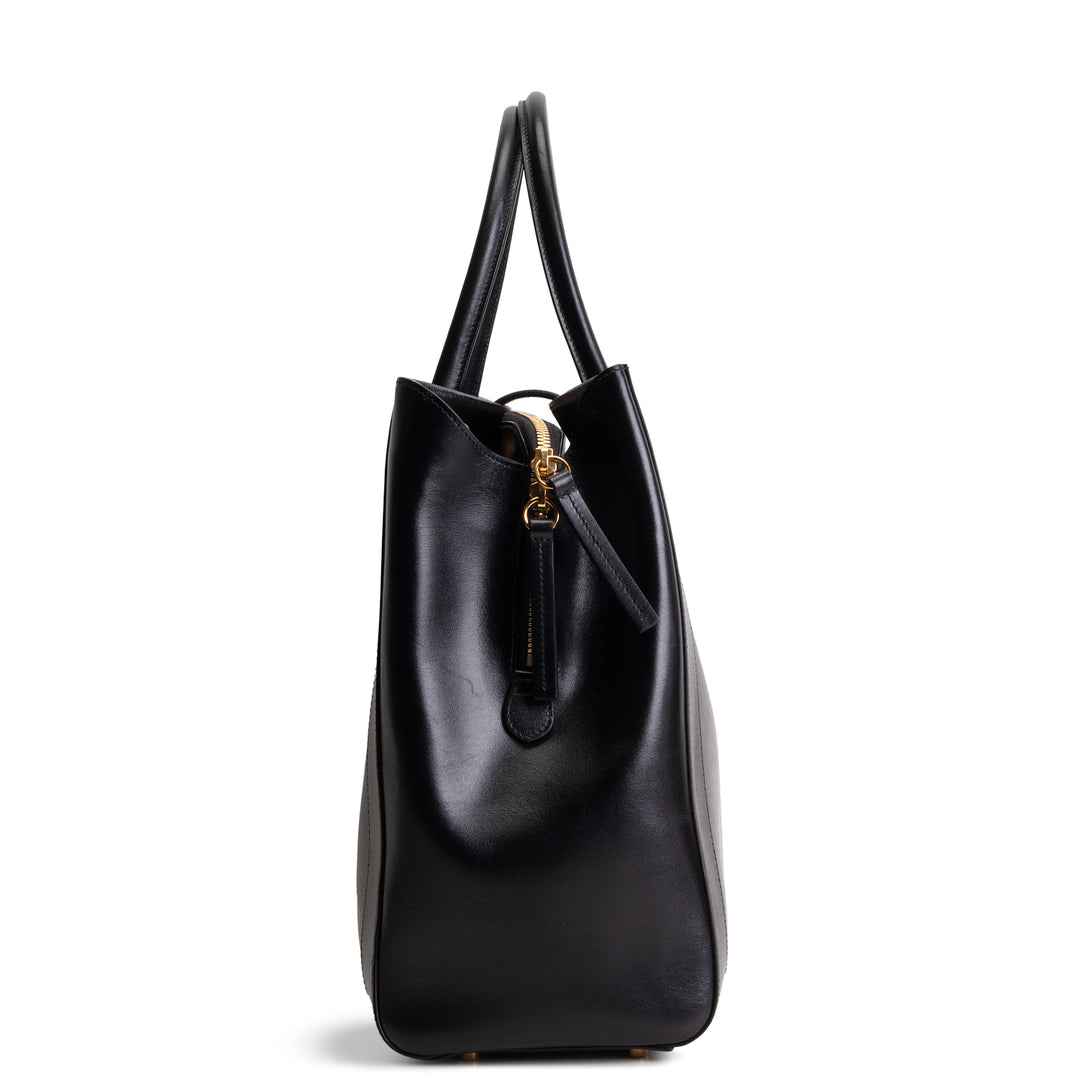 GUCCI Large Jackie 1961 Tote w/ Strap - Black