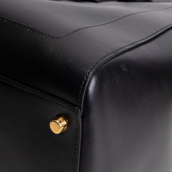 GUCCI Large Jackie 1961 Tote w/ Strap - Black