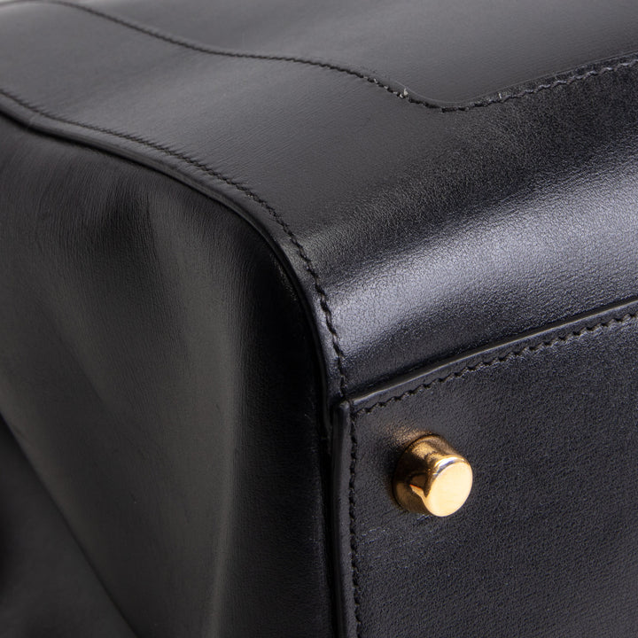 GUCCI Large Jackie 1961 Tote w/ Strap - Black