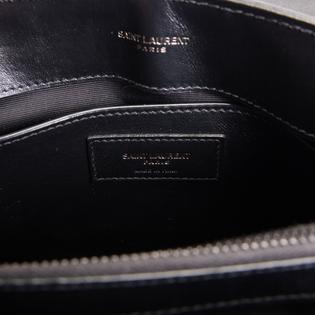 SAINT LAURENT Small Loulou - Black