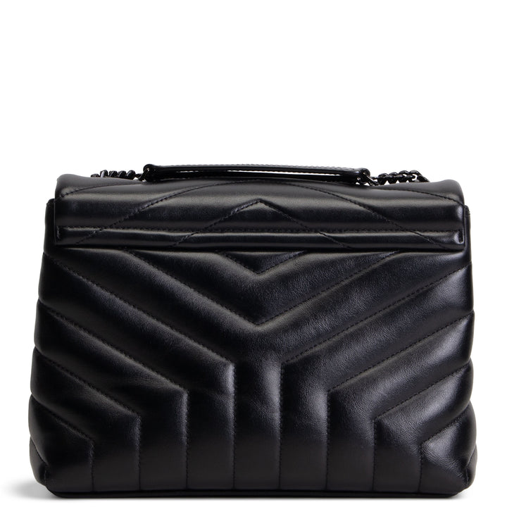 SAINT LAURENT Small Loulou - Black