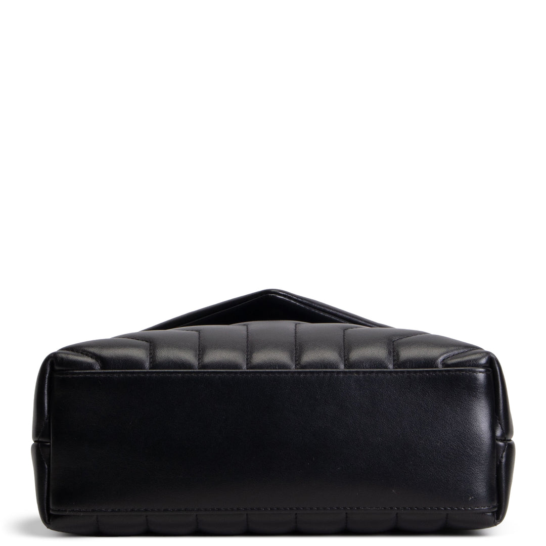 SAINT LAURENT Small Loulou - Black