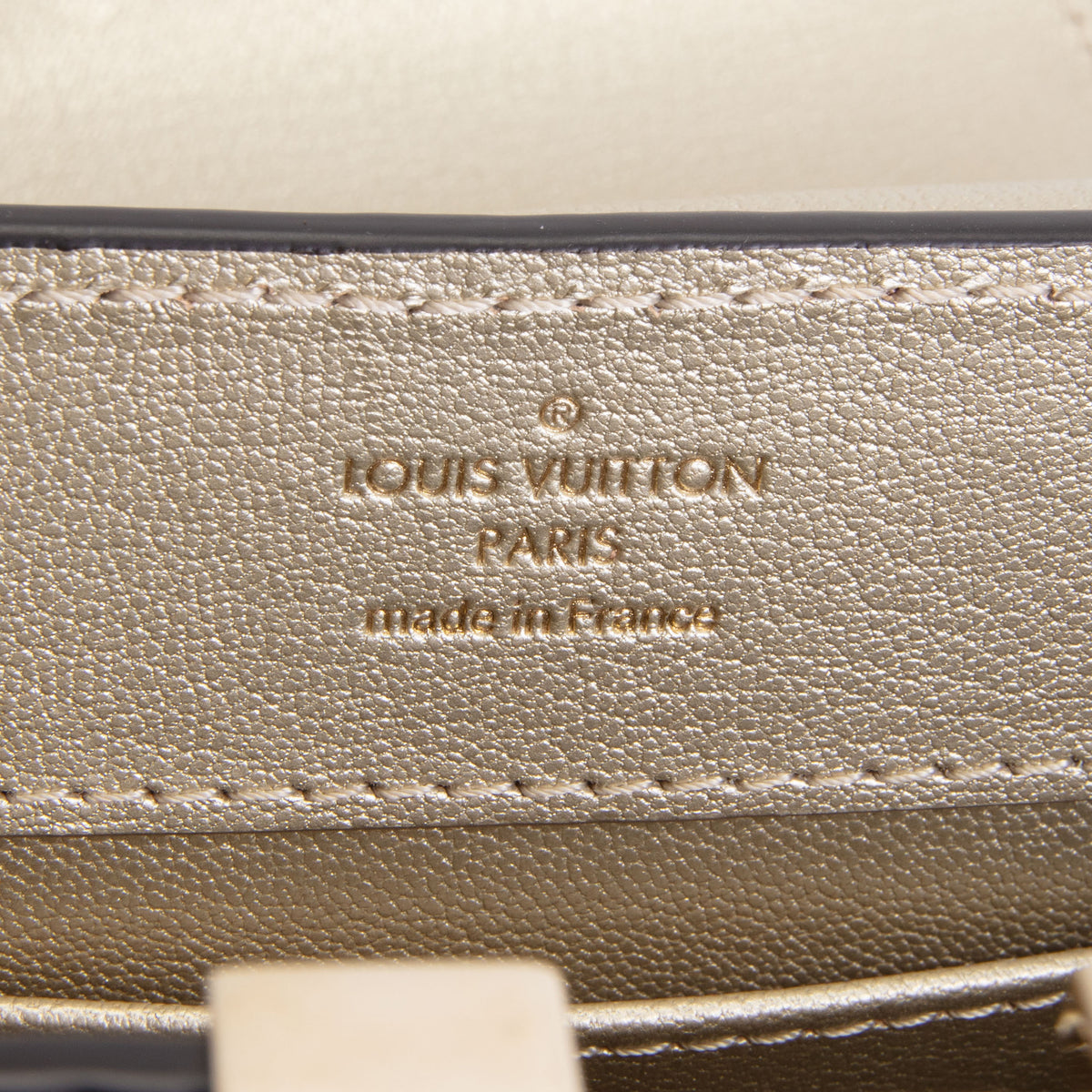 LOUIS VUITTON Lizard Mini Capucines Handle Bag - Brown