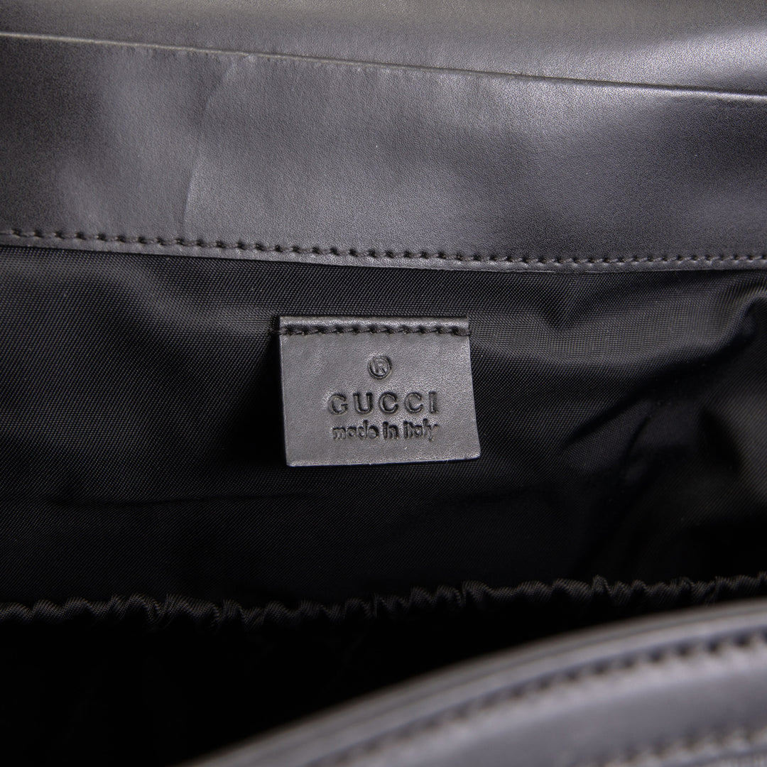 GUCCI GG Supreme Diaper Bag - Black OUTLET FINAL SALE