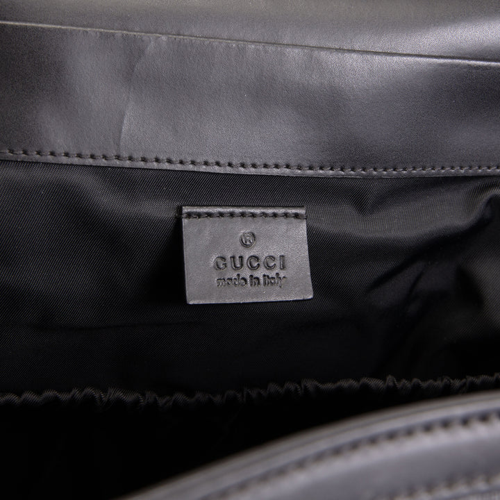 GUCCI GG Supreme Diaper Bag - Black OUTLET FINAL SALE