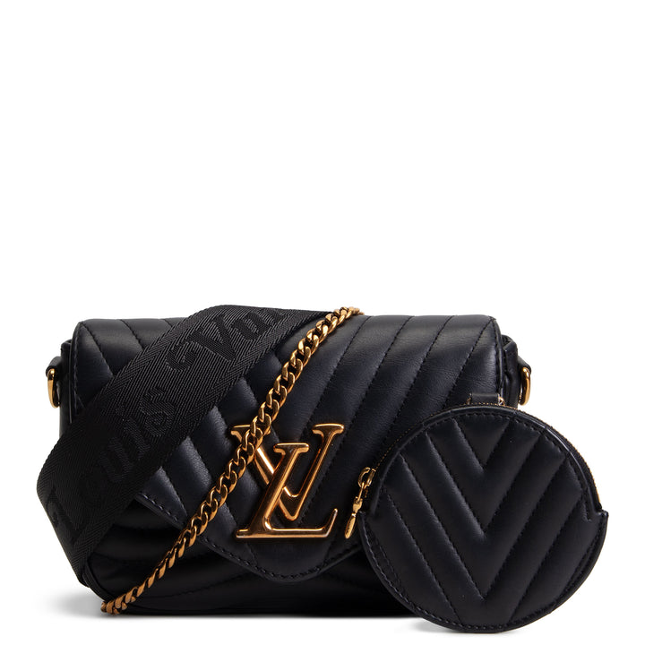 LOUIS VUITTON New Wave Multi Pochette - Black