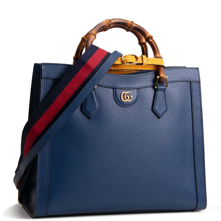 GUCCI Diana Tote Large - Navy Blue
