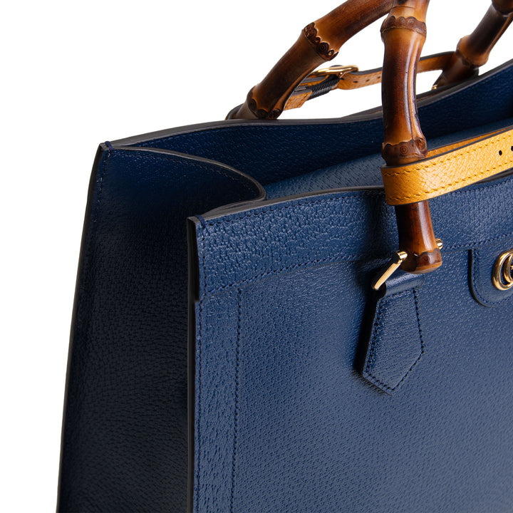 GUCCI Diana Tote Large - Navy Blue