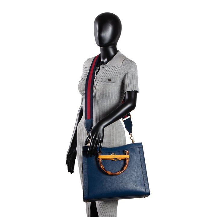 GUCCI Diana Tote Large - Navy Blue