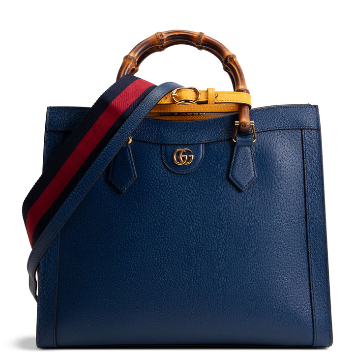 GUCCI Diana Tote Large - Navy Blue