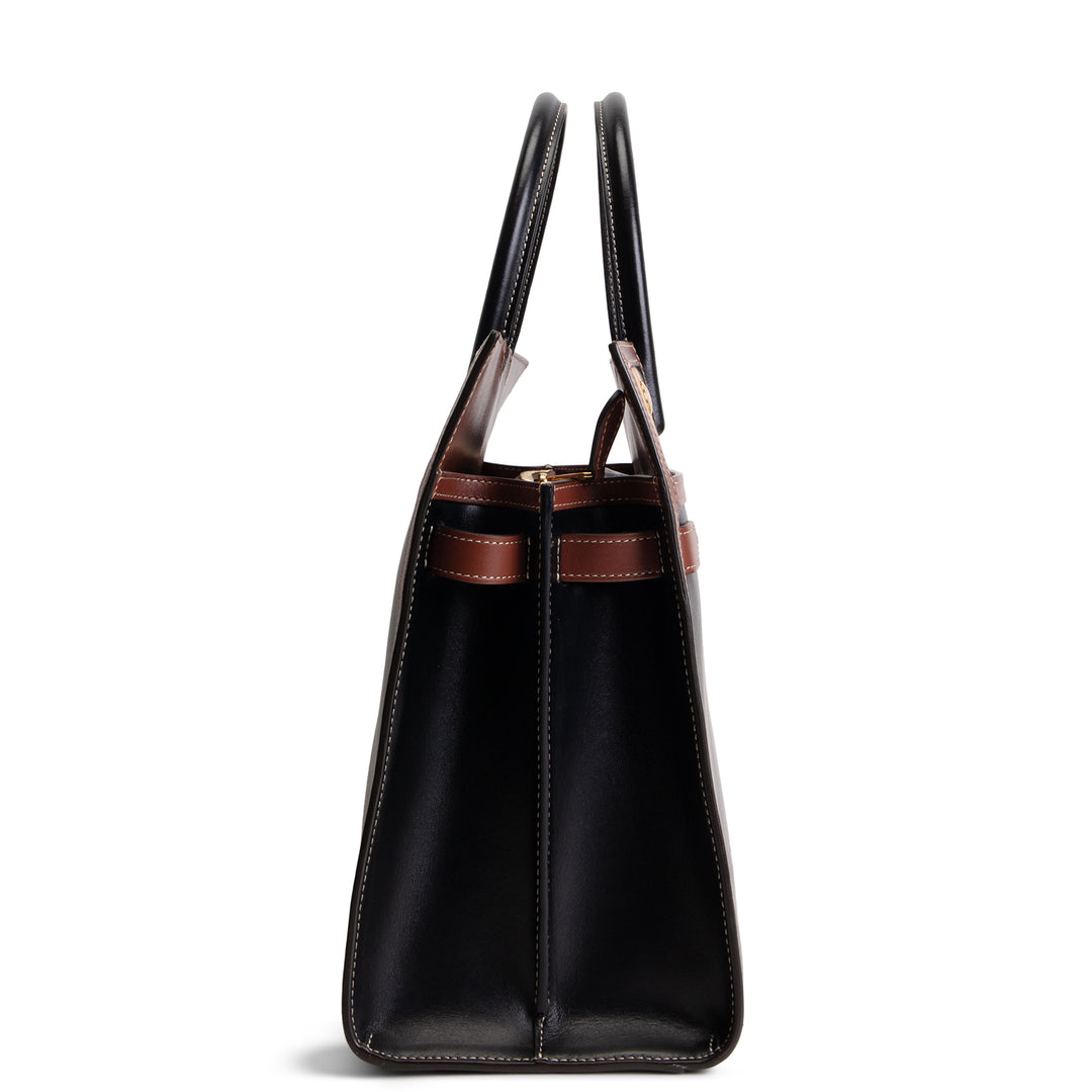 BURBERRY Check Two Handle Title Tote Large - Missing Strap