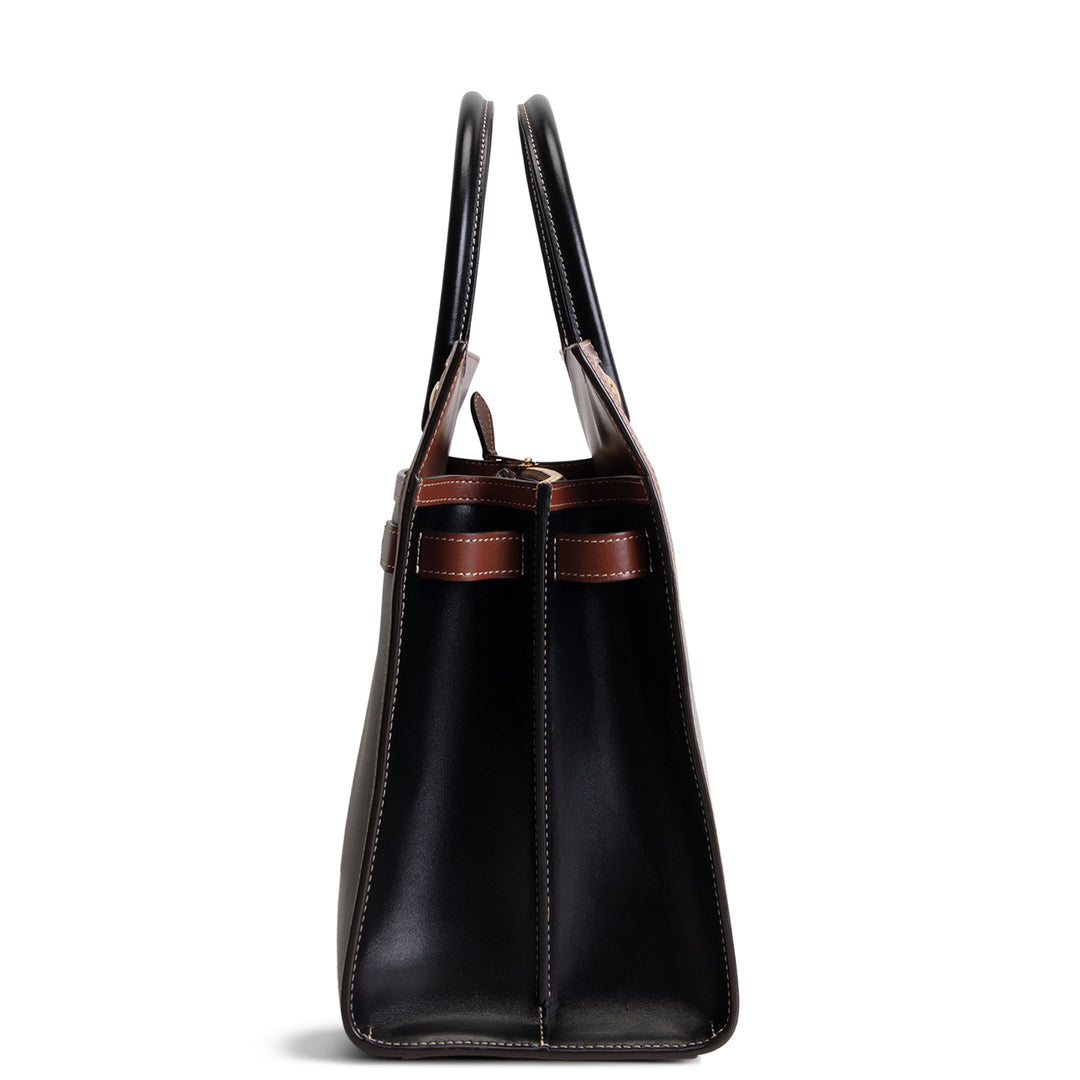 BURBERRY Check Two Handle Title Tote Large - Missing Strap