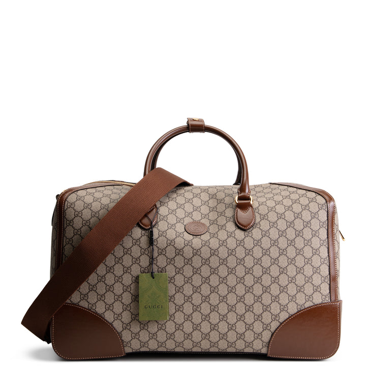 GUCCI GG Supreme Interlocking G Duffle Bag