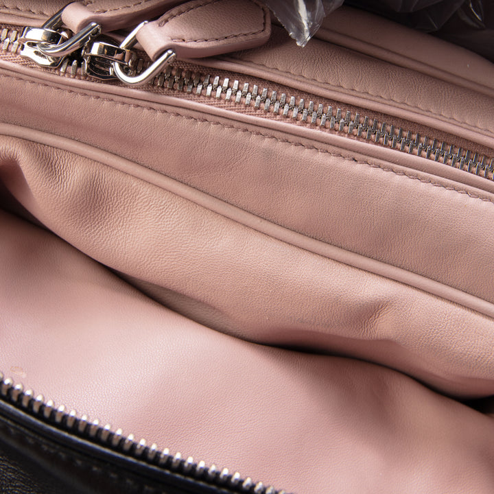 PRADA Soft Calfskin Bauletto Bag