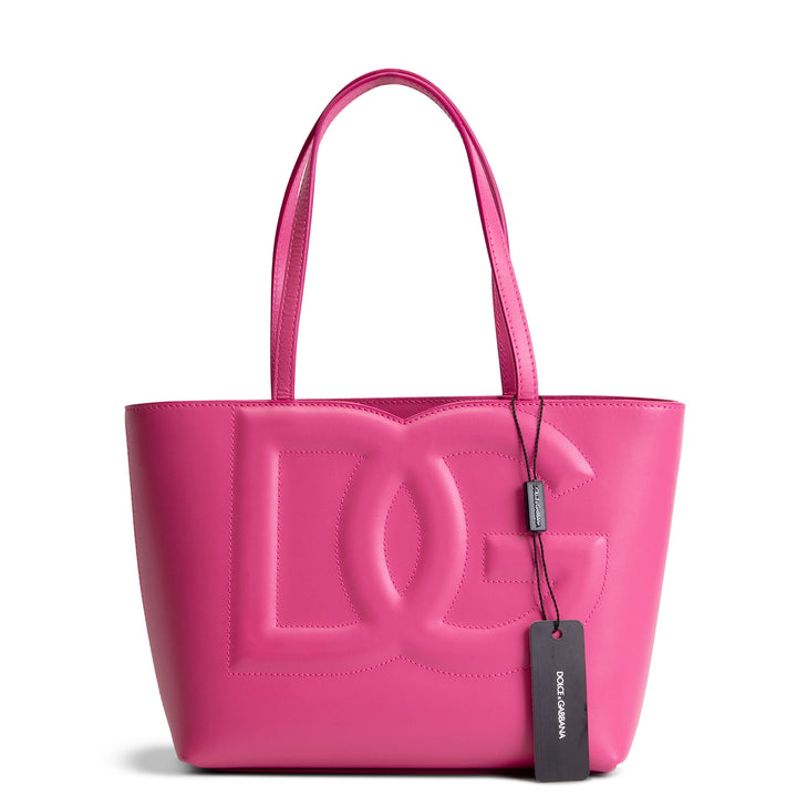 DOLCE & GABBANA Small G&G Logo Tote - Pink