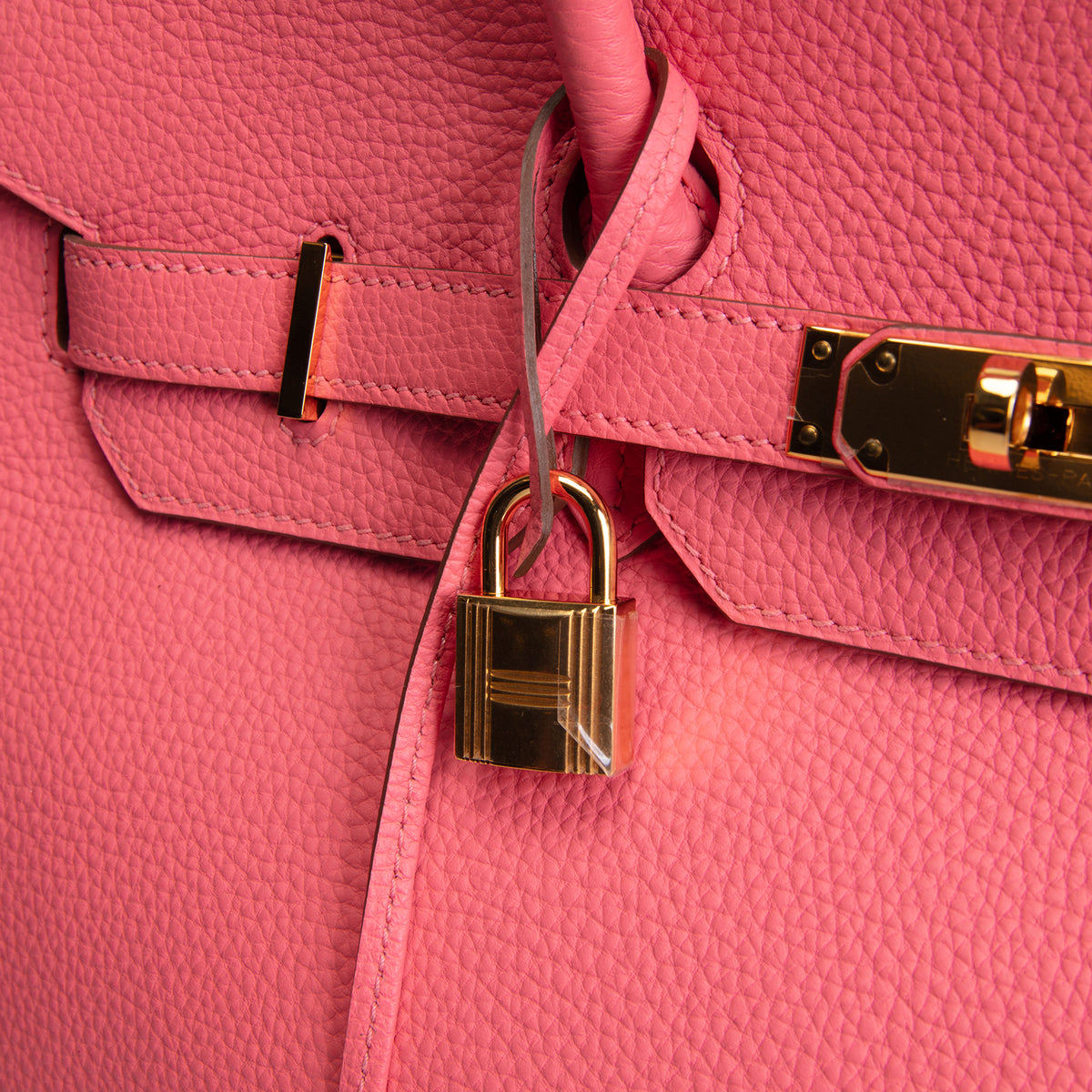HERMES Birkin 35 Togo - Rose Lipstick w/ Gold Hardware