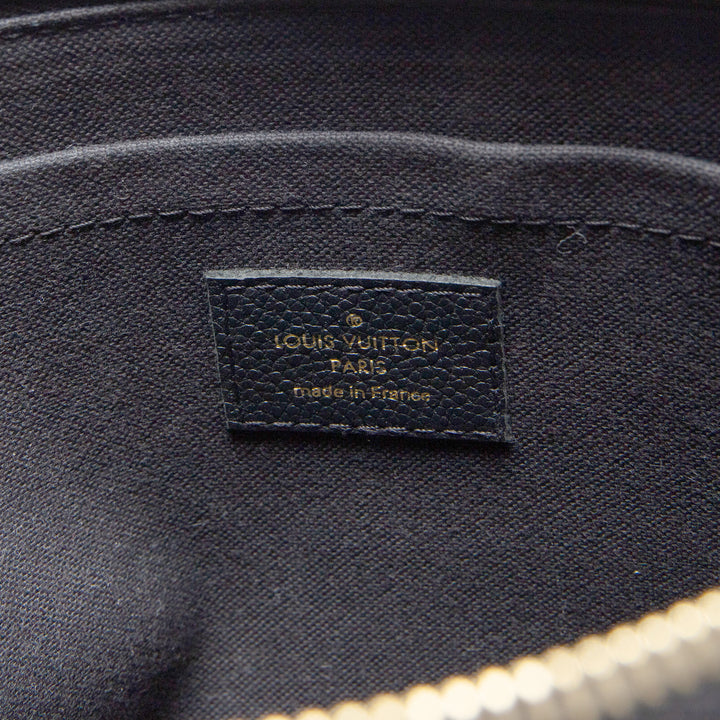 LOUIS VUITTON Daily Pouch Monogram Empreinte - Black