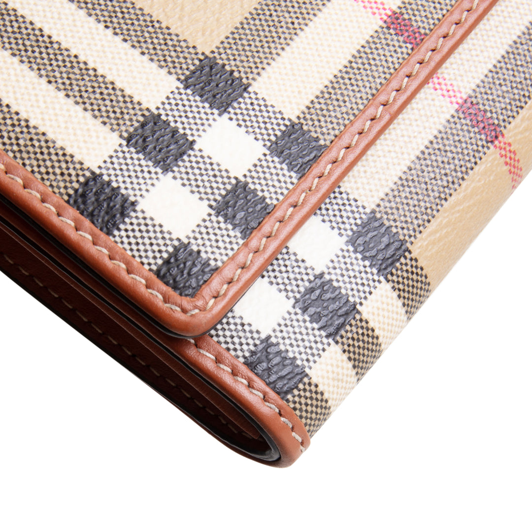 BURBERRY Hannah Check Wallet on Chain