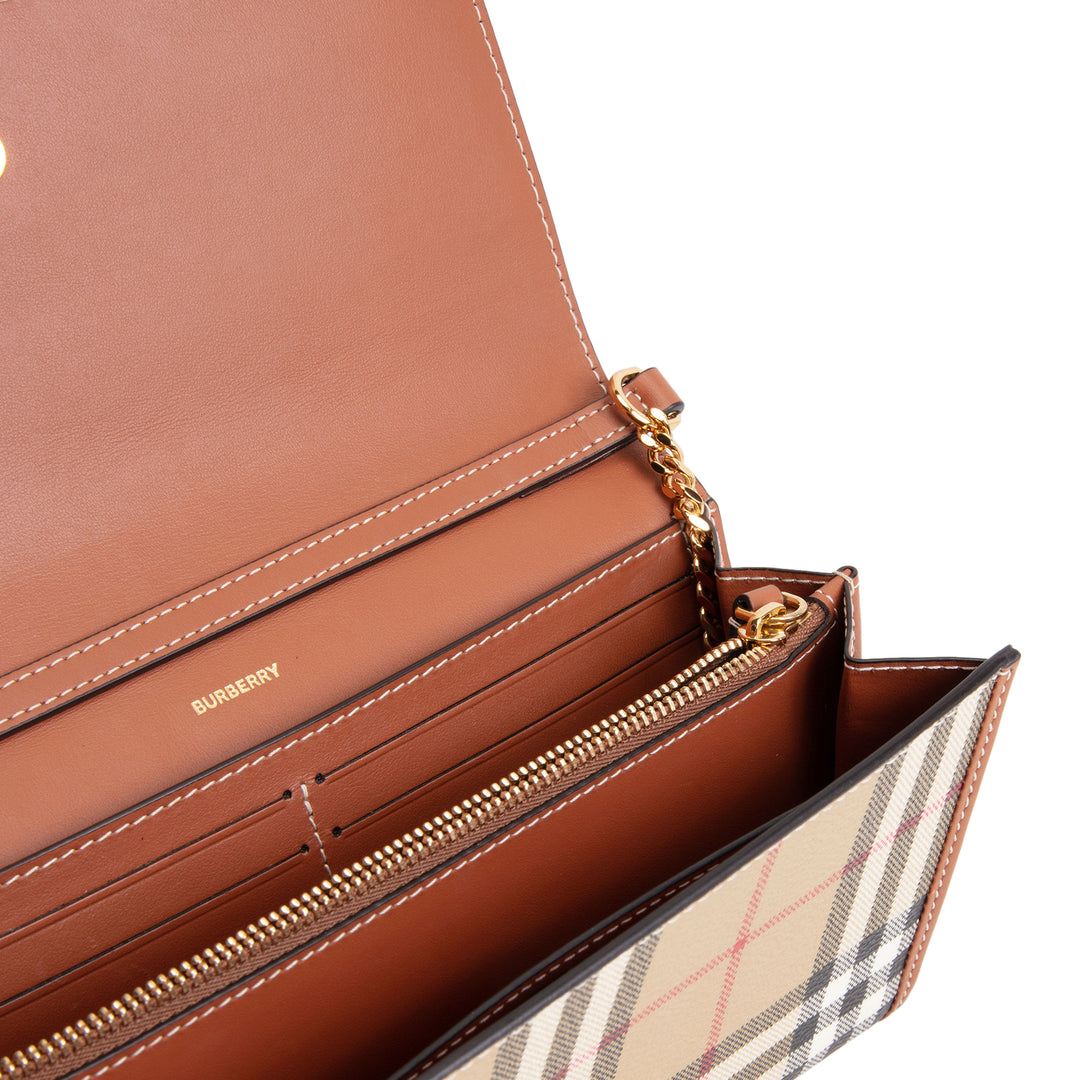 BURBERRY Hannah Check Wallet on Chain