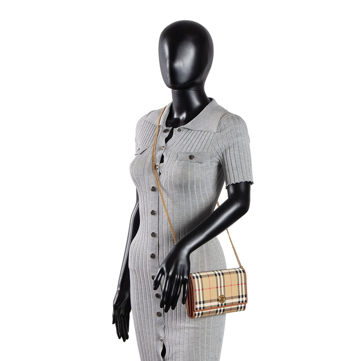 BURBERRY Hannah Check Wallet on Chain
