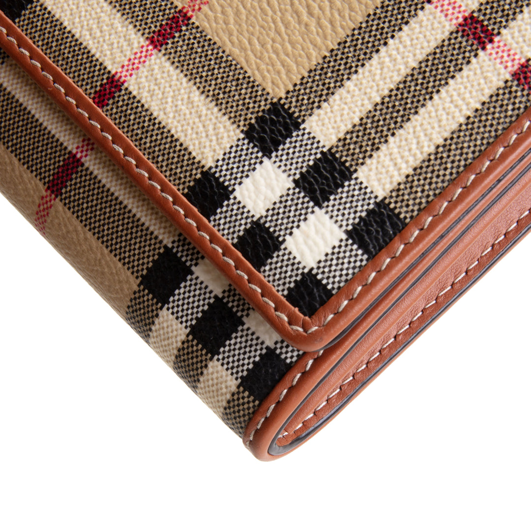BURBERRY Hannah Check Wallet on Chain
